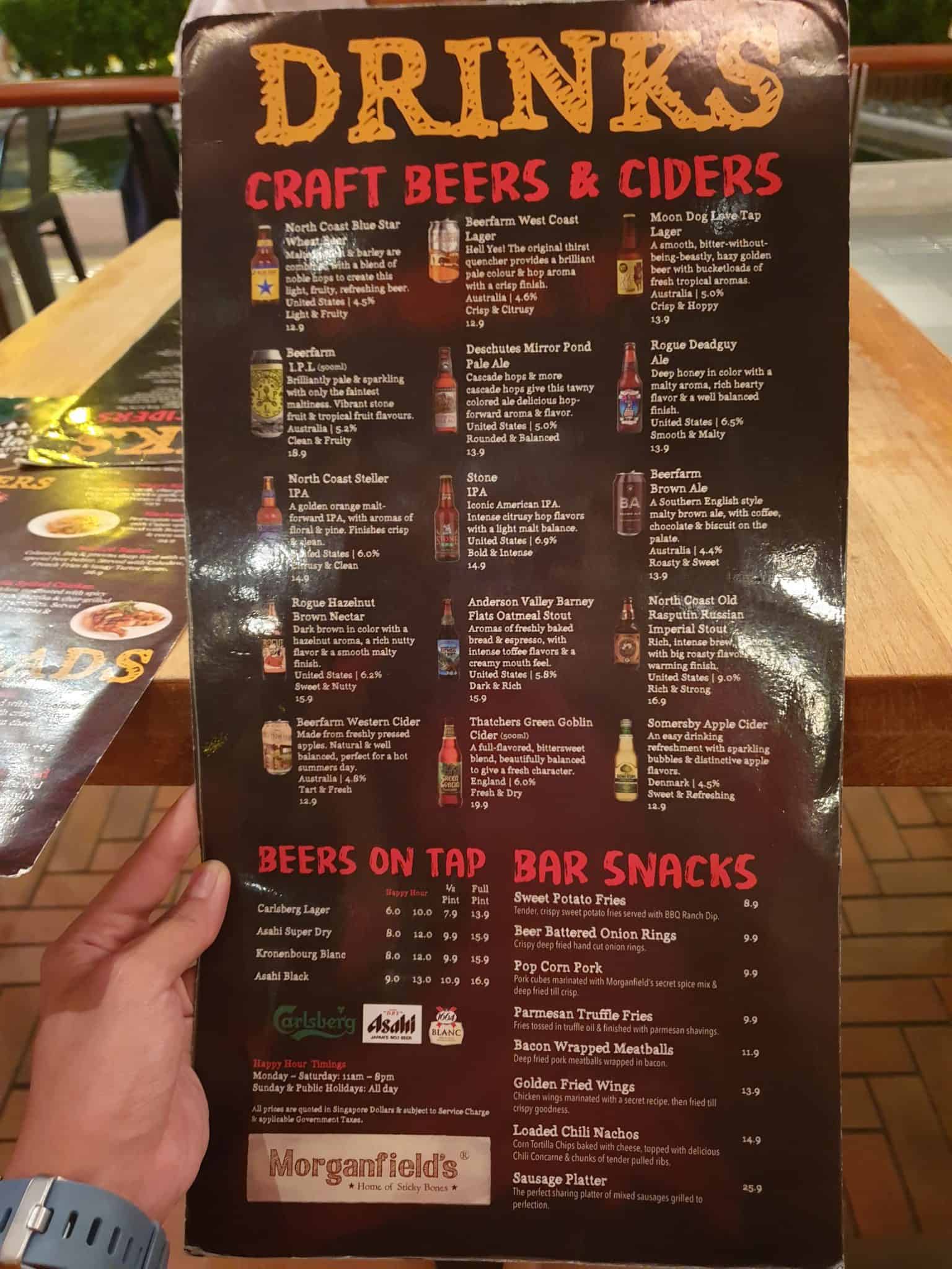 Morganfield's Singapore!