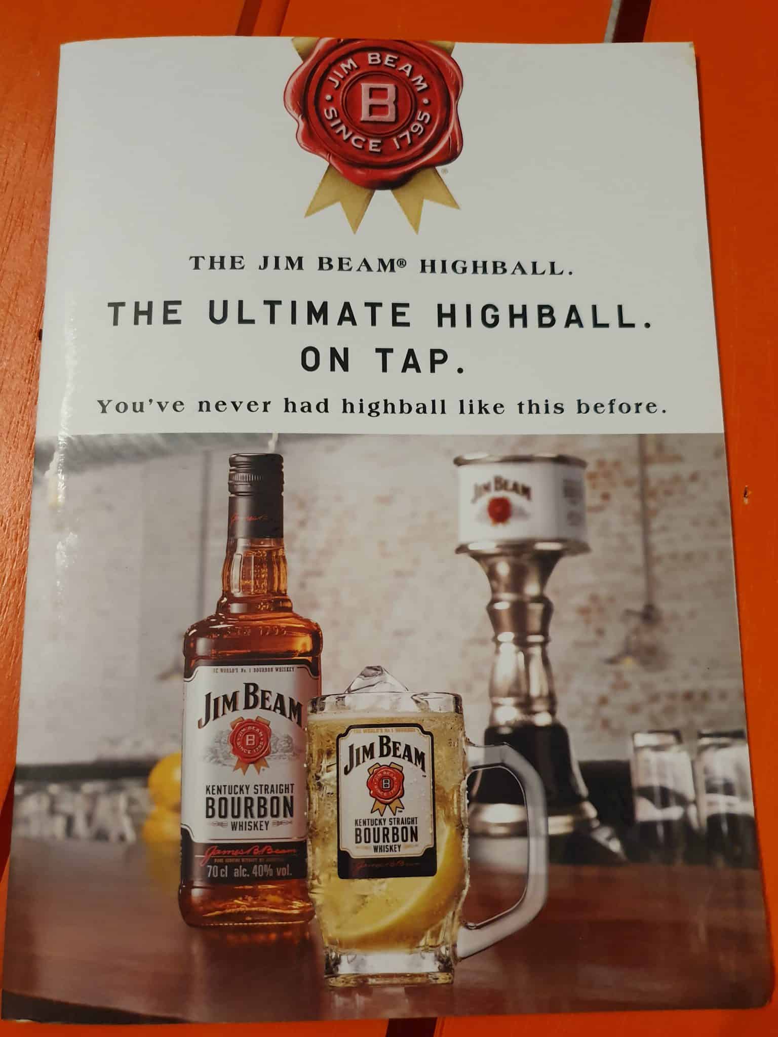 Jim Beam Highball!