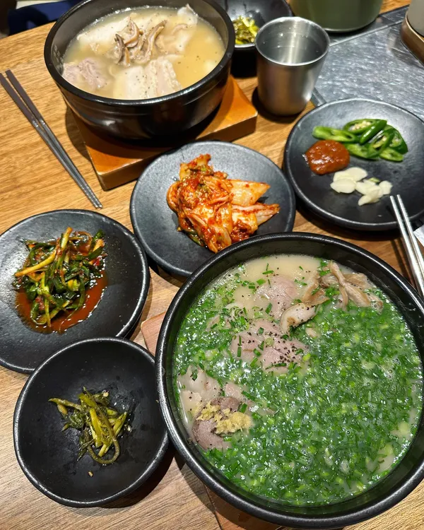 Busan + Milyang style Daejigukbab ($21++ each)!