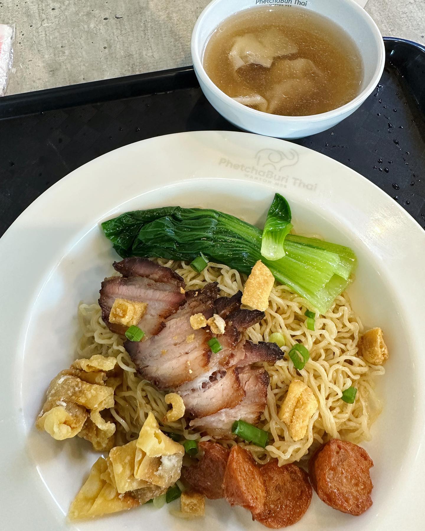 Thai wanton mee ($7.80)!