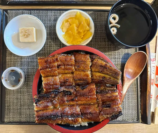 Large unagi don ($42.70++)!