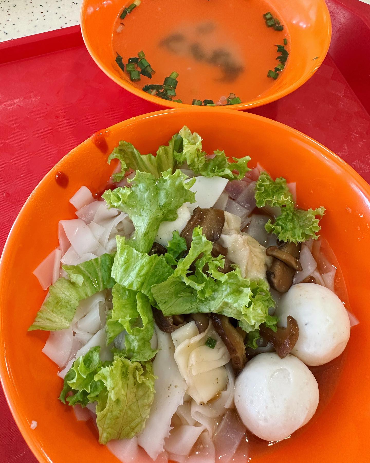Kway teow dry ($4)!