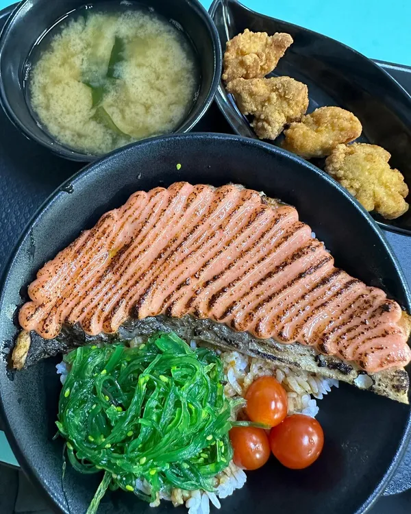 Mentaiko mayo salmon don ($8.90)!