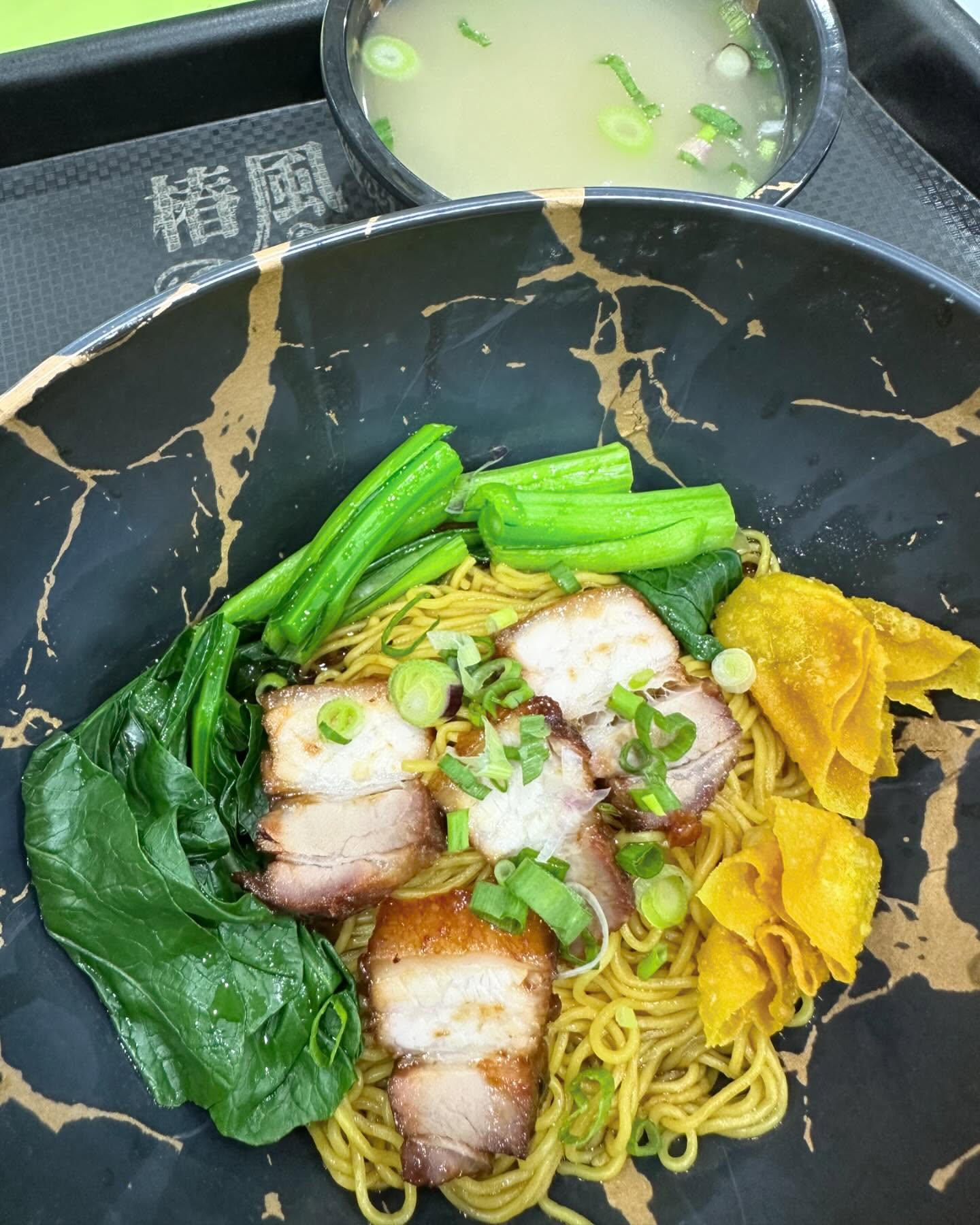 Signature char siew noodle ($5)!
