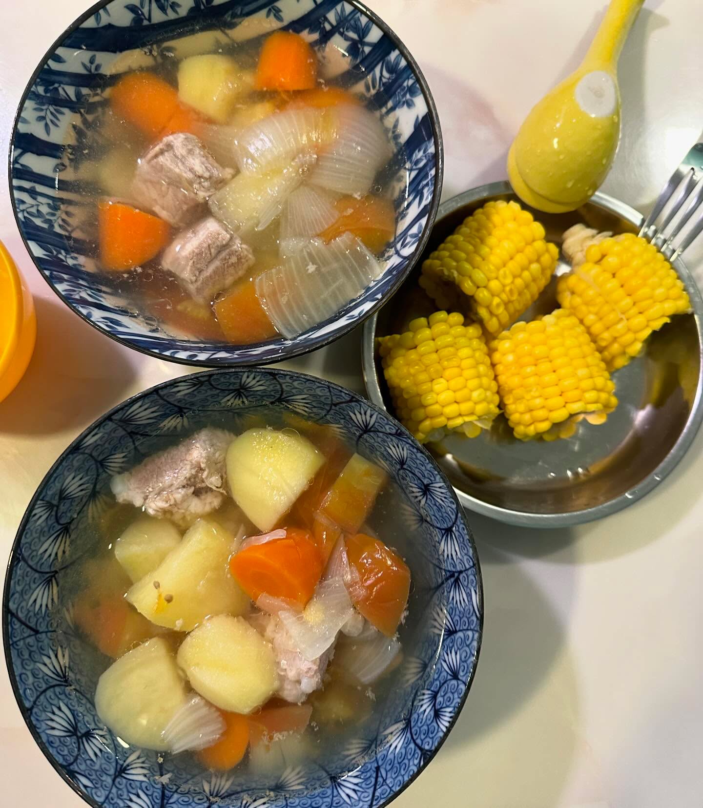 Home-made ABC soup with the magic cooker!
