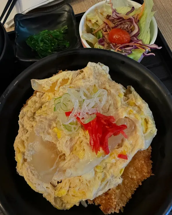 Katsu don lunch set ($9.90+)!