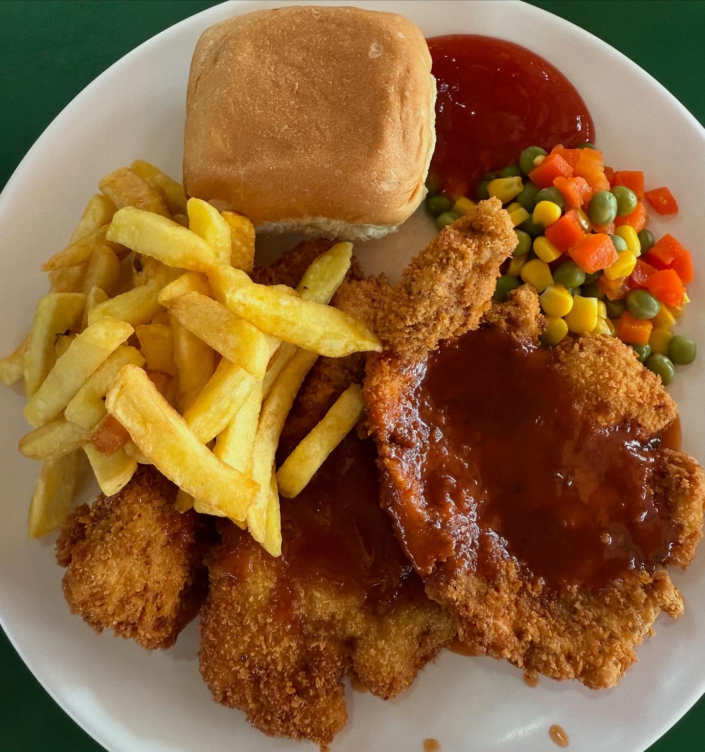 Maxwell Western pork cutlet ($10)!