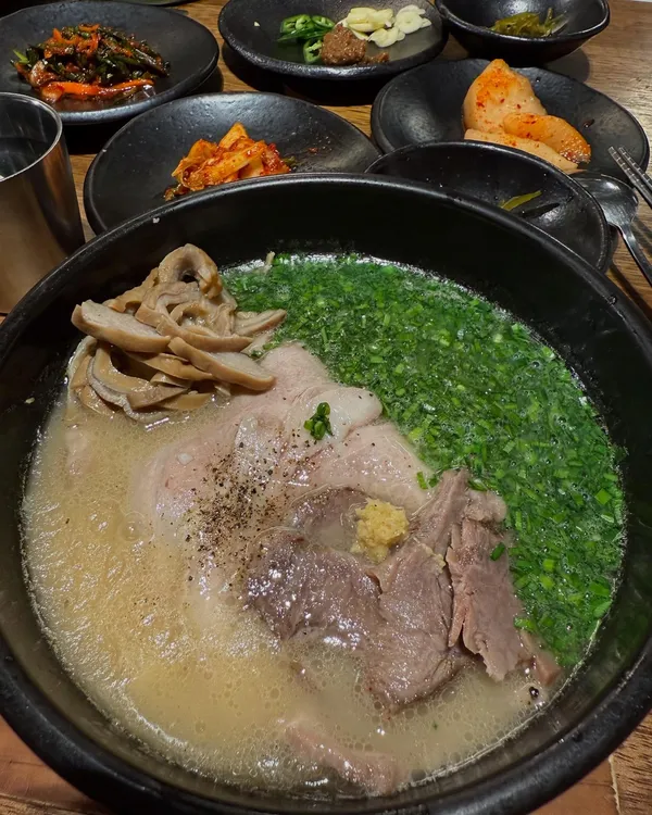 Thick Daejigukbab — Busan pork soup with rice ($21++)!