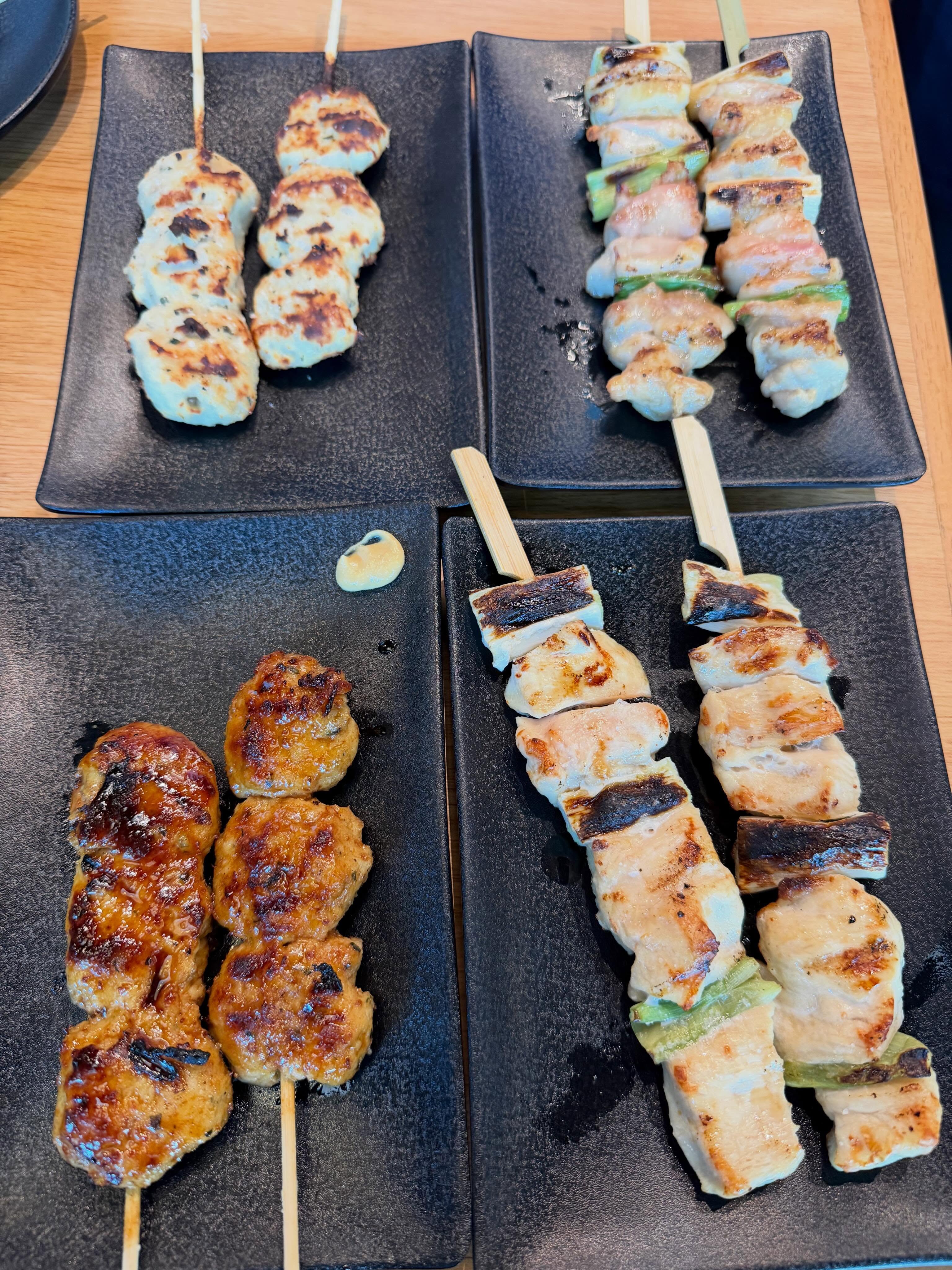 Yakitori @ Torikizoku VivoCity ($3.90 each)!