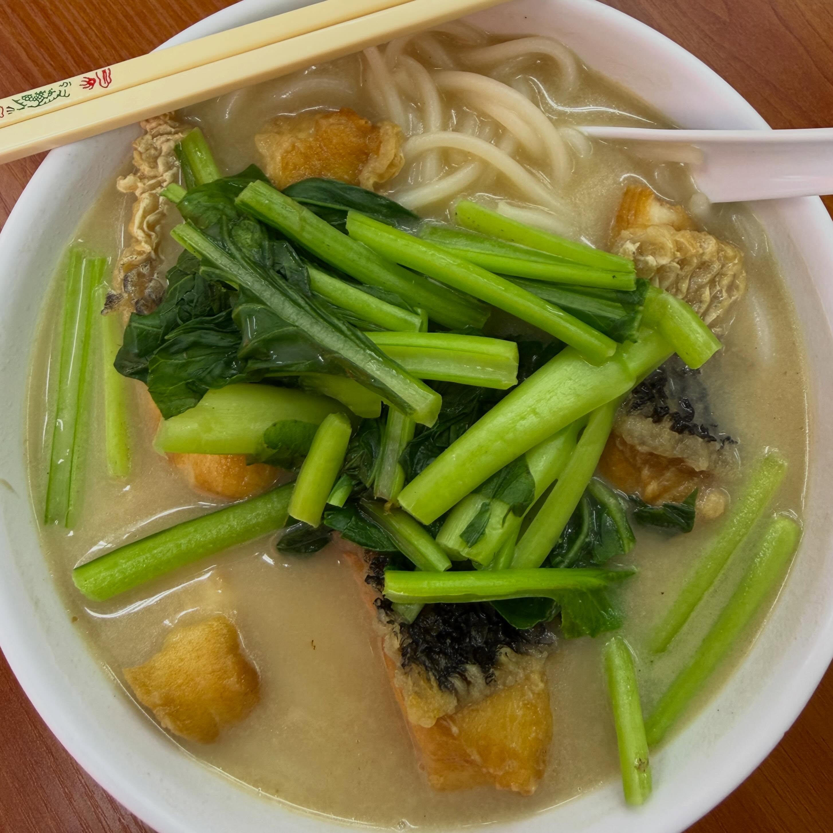 XO fried fish thick bee hoon soup ($11) @ Hong Kong Street Zhen Da Ji!