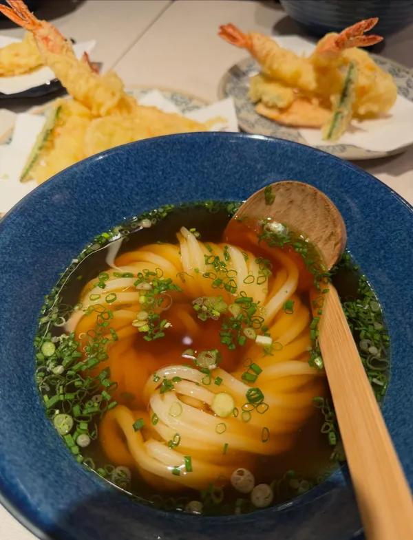 Tempura udon ($29++) @ Udon Shin, Takashimaya!