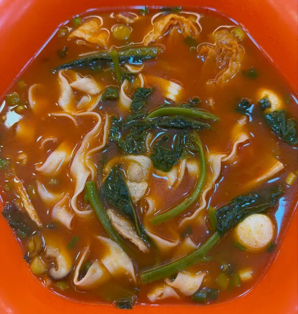 Tomato soup mala tang ($14.50) @ Zhang Liang Mala Tang, PLQ Mall!