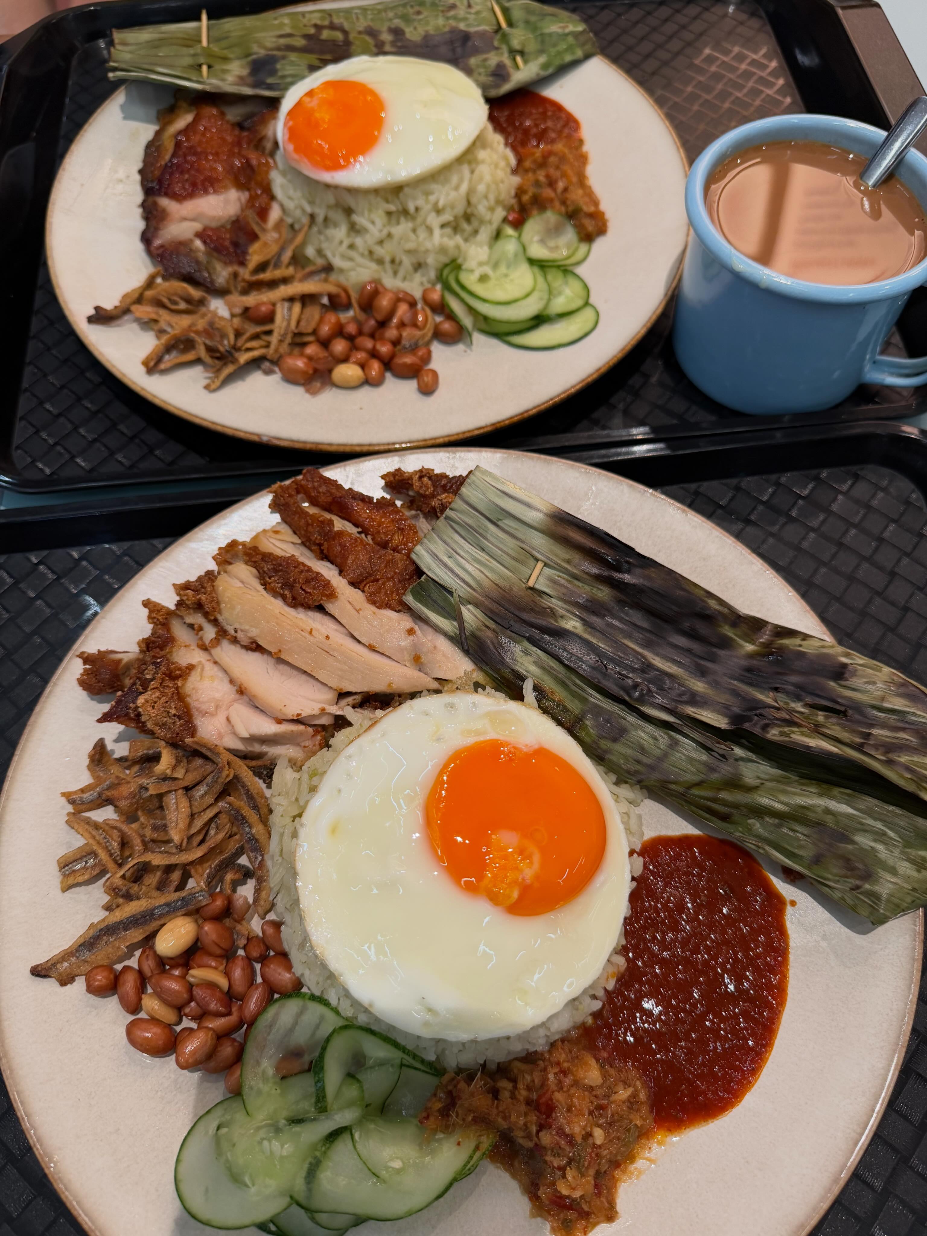 Nasi lemak with chicken cutlet ($10.80) @ Chin Mee Chin, NEX!